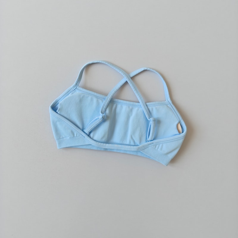 Seamless Support Sports Bra Crop Top for Yoga, Gym & Fitness Training