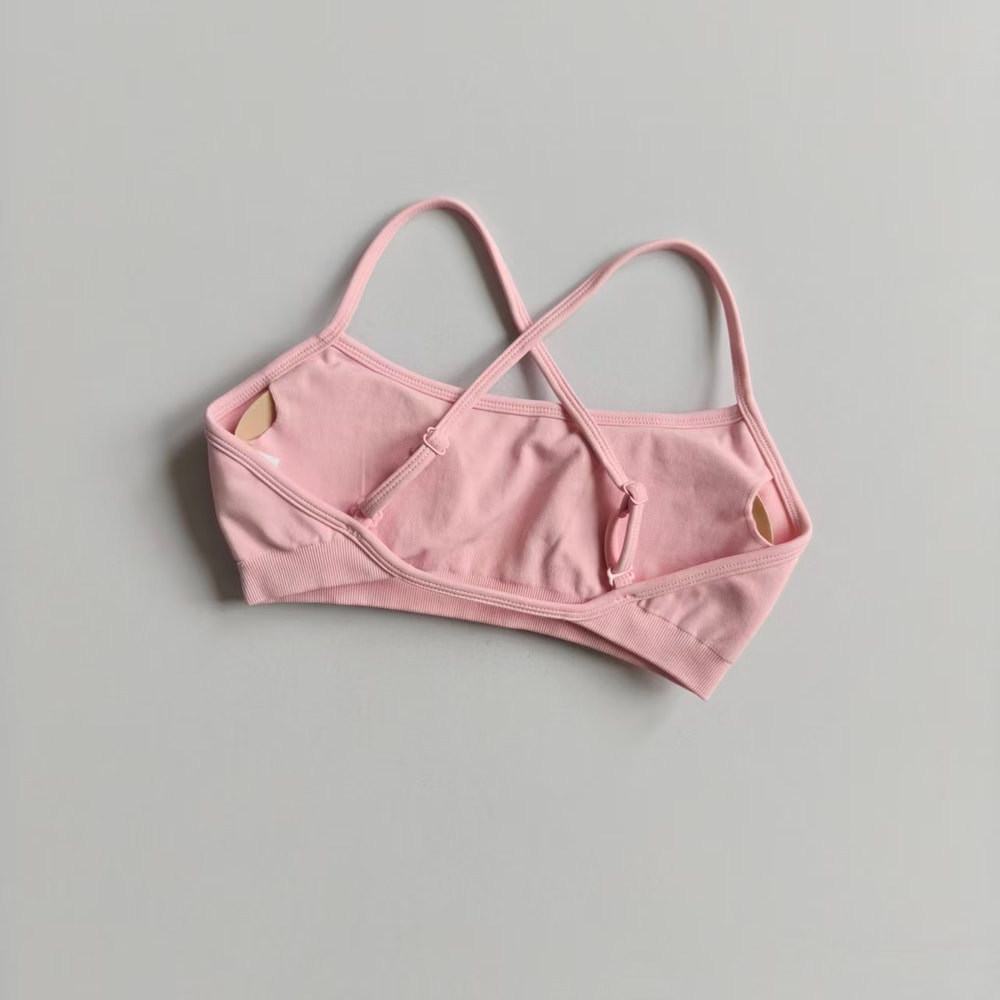 Seamless Support Sports Bra Crop Top for Yoga, Gym & Fitness Training