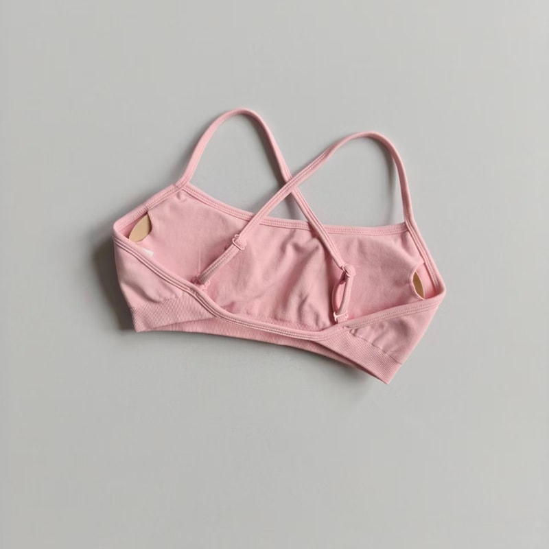 Seamless Support Sports Bra Crop Top for Yoga, Gym & Fitness Training