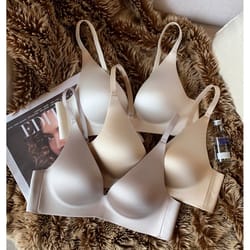 wireless satin bralette bodysuit for small chest push up support one piece lingerie