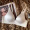 Wireless Satin Bralette Bodysuit For Small Chest Push Up Support One Piece Lingerie 2
