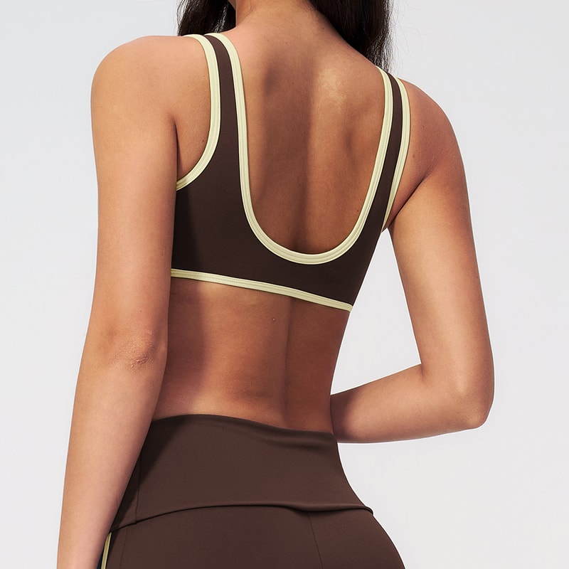Premium Breathable Yoga Bra Push Up Sports Bra For Women Gym Crop Top Support 5