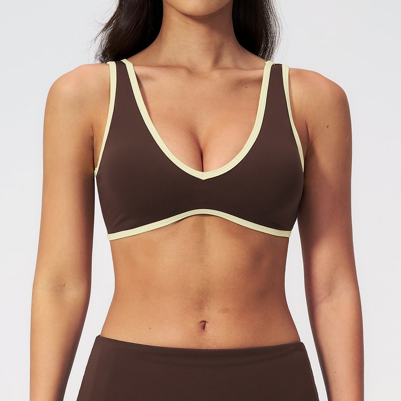 Premium Breathable Yoga Bra Push Up Sports Bra For Women Gym Crop Top Support 4
