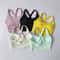 FlexLift CrossBack Sports Bra For Women Shock Absorbing Yoga Bra With Breathable Support 2
