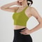 FlexLift CrossBack Sports Bra For Women Shock Absorbing Yoga Bra With Breathable Support 3