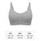 Plus Size Adjustable Seamless Nursing Bra – Breathable Maternity & Breastfeeding Support