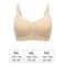 Plus Size Adjustable Seamless Nursing Bra – Breathable Maternity & Breastfeeding Support