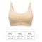 Plus Size Adjustable Seamless Nursing Bra – Breathable Maternity & Breastfeeding Support