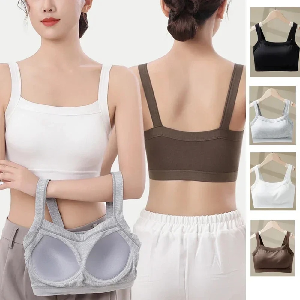 SilkEase Seamless Support Bra for Women – Wireless Comfort Sports Bralette Plus Size