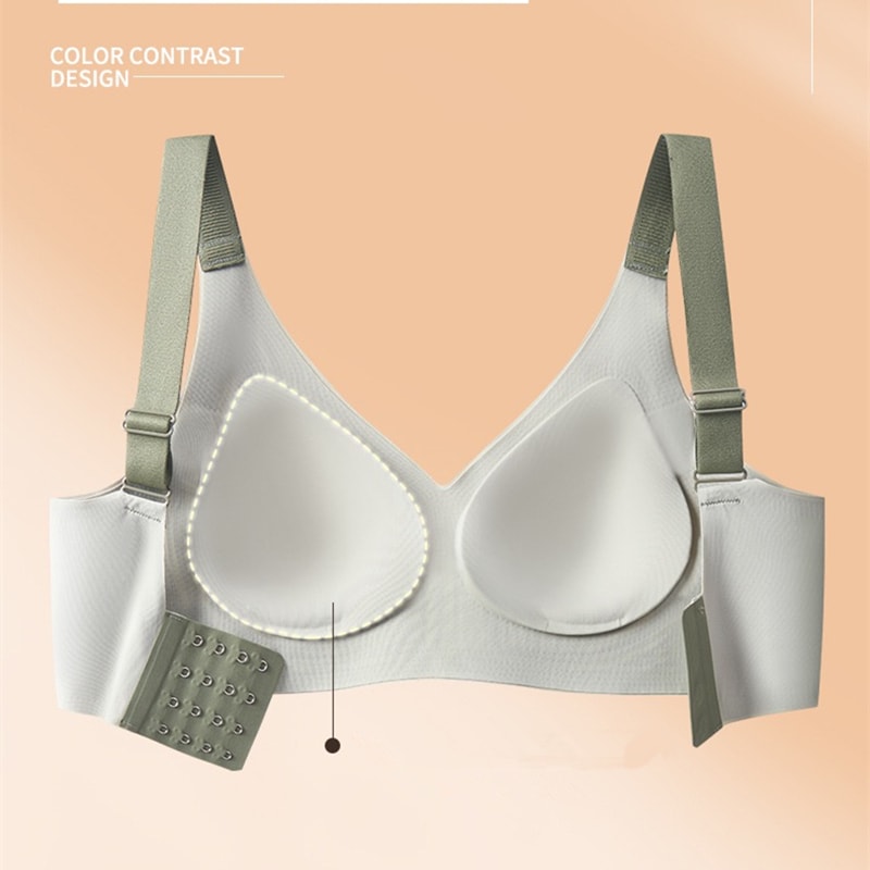 ComfortLift Seamless Push Up Bra Wirefree Beautiful Back Support