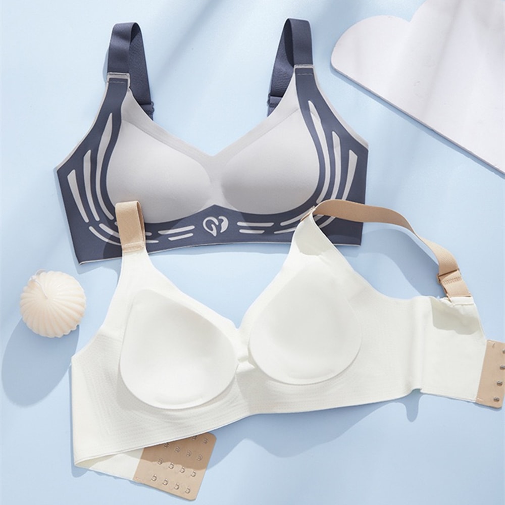ComfortLift Seamless Push Up Bra Wirefree Beautiful Back Support