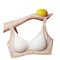 ComfortLift Seamless Push Up Bra Wirefree Beautiful Back Support