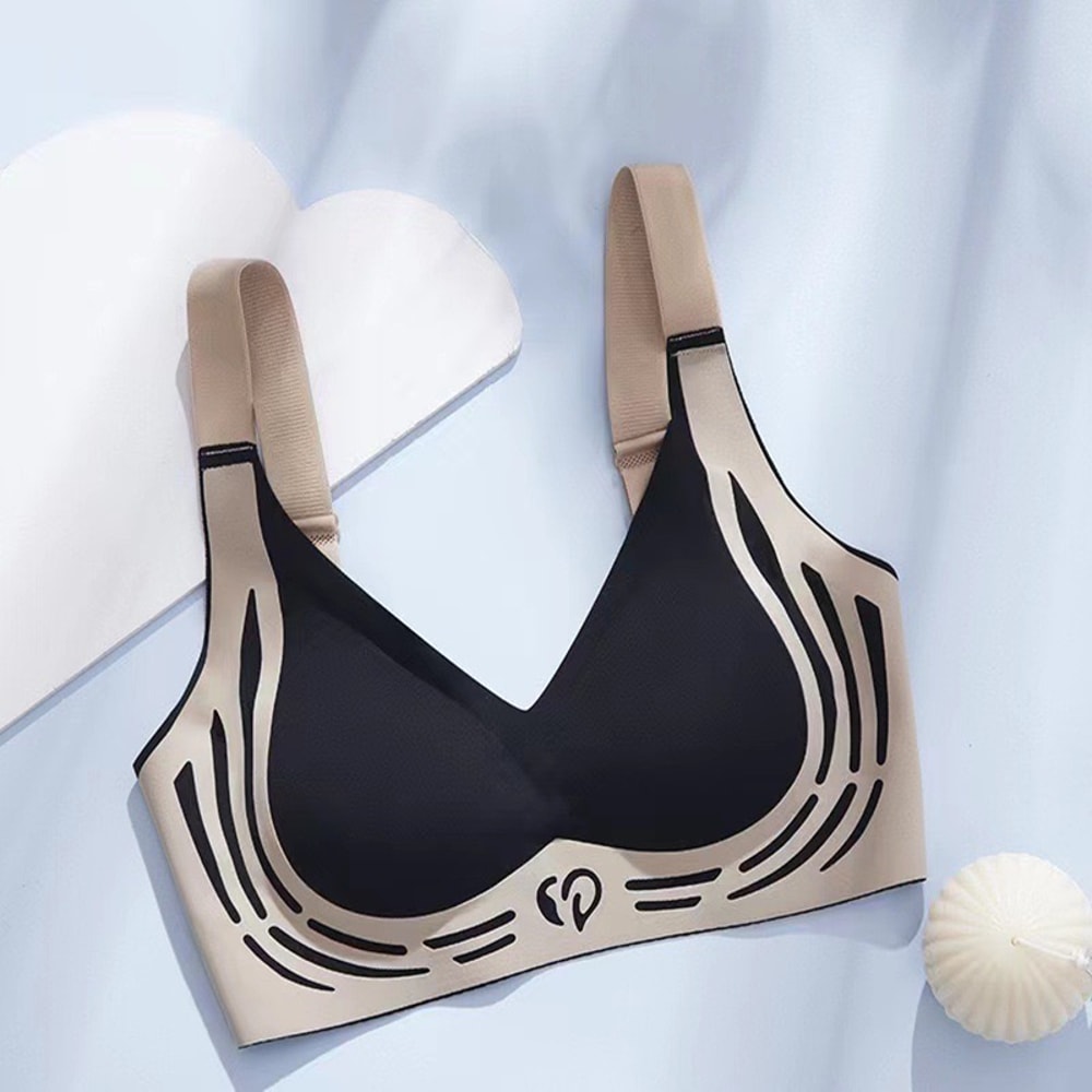 ComfortLift Seamless Push Up Bra Wirefree Beautiful Back Support
