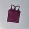FlexFit Seamless Yoga Tank Top with Built-In Bra for Gym, Pilates & Running