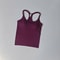 FlexFit Seamless Yoga Tank Top with Built-In Bra for Gym, Pilates & Running