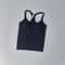 FlexFit Seamless Yoga Tank Top with Built-In Bra for Gym, Pilates & Running
