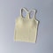 FlexFit Seamless Yoga Tank Top with Built-In Bra for Gym, Pilates & Running