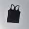 FlexFit Seamless Yoga Tank Top with Built-In Bra for Gym, Pilates & Running
