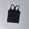FlexFit Seamless Yoga Tank Top with Built-In Bra for Gym, Pilates & Running