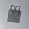 FlexFit Seamless Yoga Tank Top with Built-In Bra for Gym, Pilates & Running