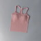 FlexFit Seamless Yoga Tank Top with Built-In Bra for Gym, Pilates & Running