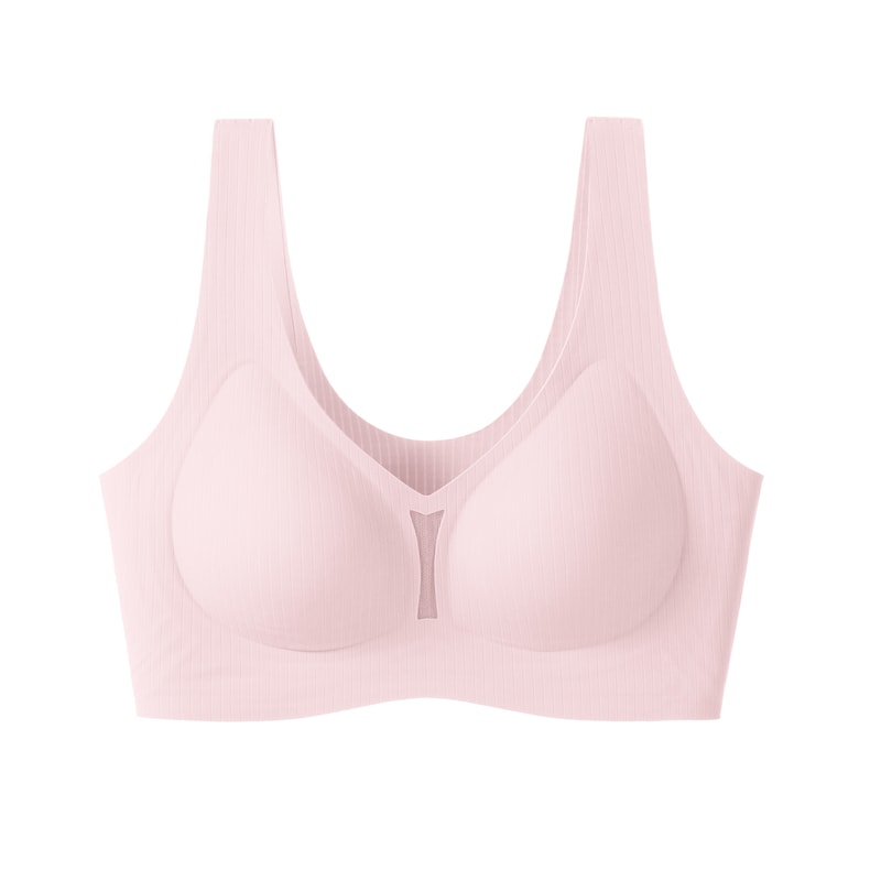 ComfortLift Seamless Wireless Bra Camisole With Removable Pads Natural Support 3