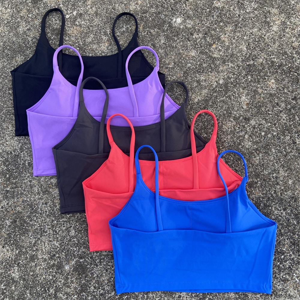 FlexCurve Backless High Impact Sports Bra Crop Top for Yoga, Running & Gym Workouts