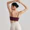 FlexCurve Backless High Impact Sports Bra Crop Top for Yoga, Running & Gym Workouts
