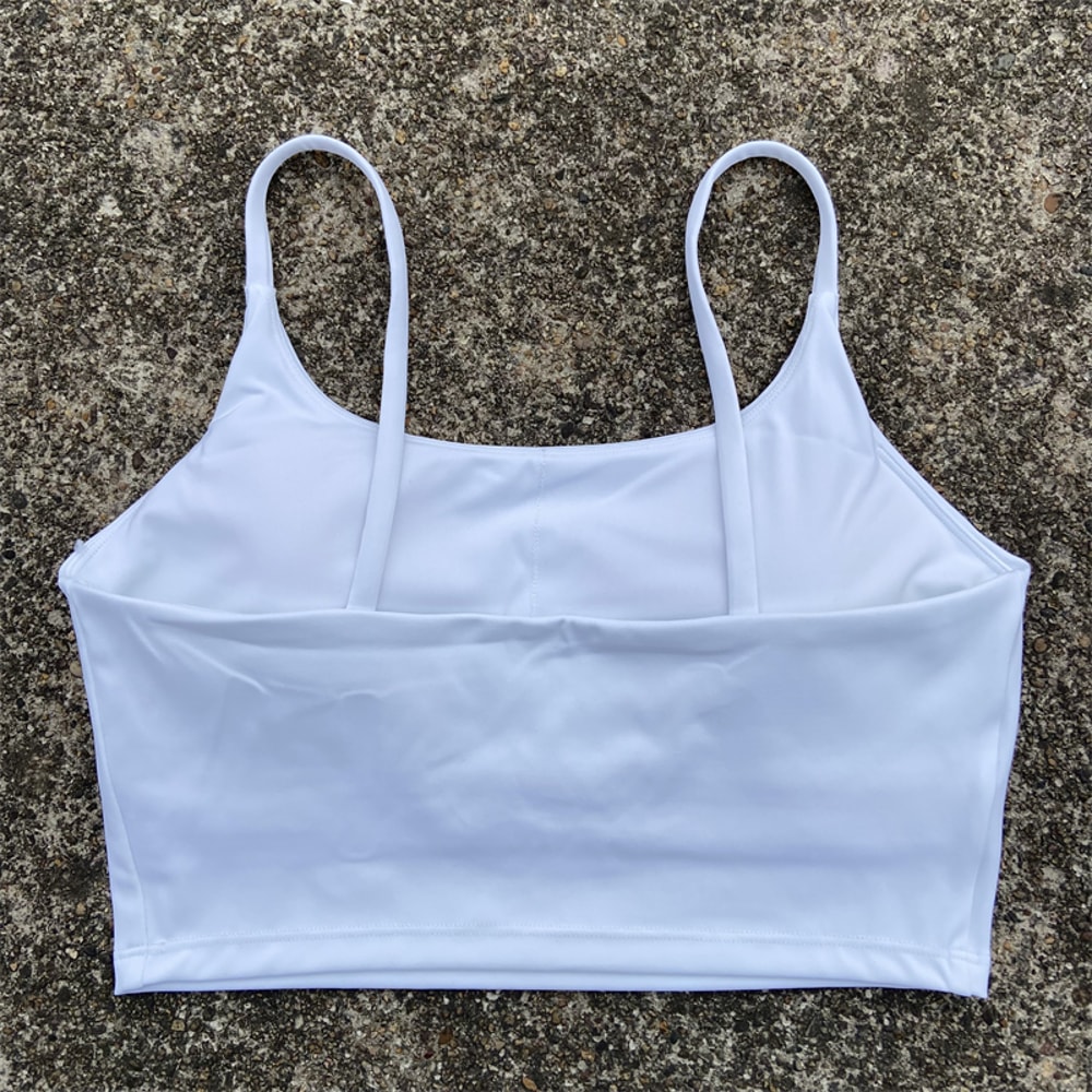 FlexCurve Backless High Impact Sports Bra Crop Top for Yoga, Running & Gym Workouts