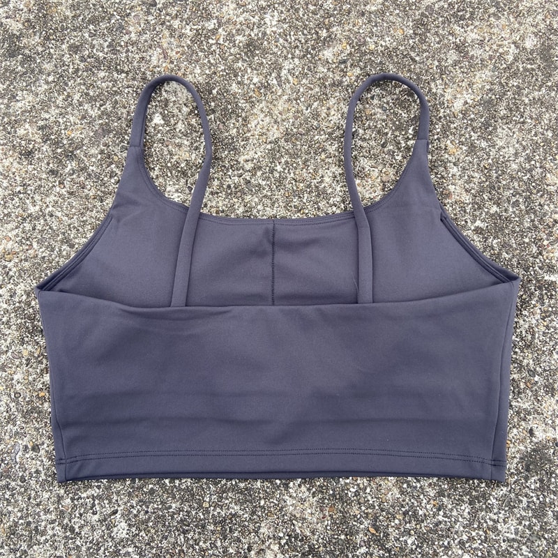 FlexCurve Backless High Impact Sports Bra Crop Top for Yoga, Running & Gym Workouts