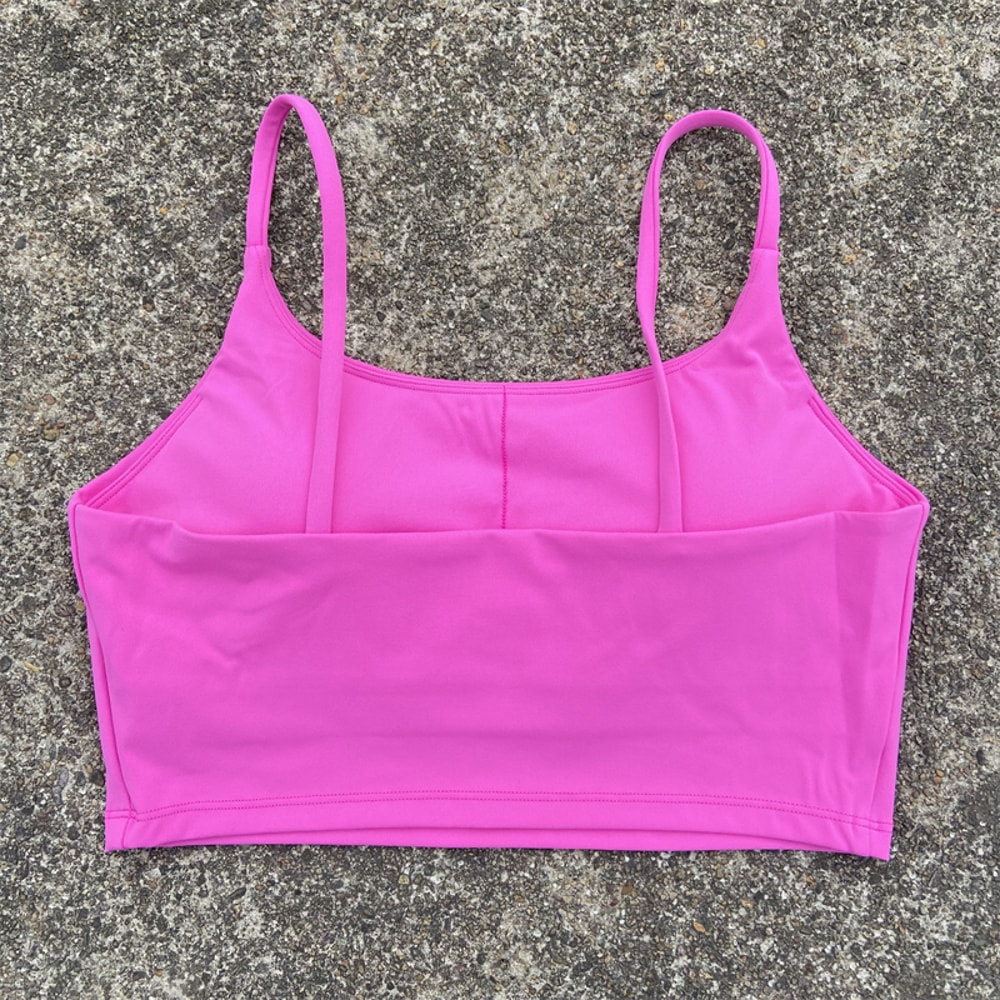 FlexCurve Backless High Impact Sports Bra Crop Top for Yoga, Running & Gym Workouts