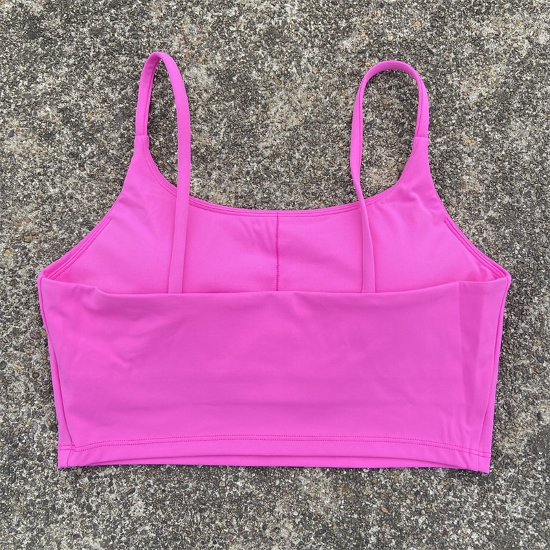 FlexCurve Backless High Impact Sports Bra Crop Top for Yoga, Running & Gym Workouts
