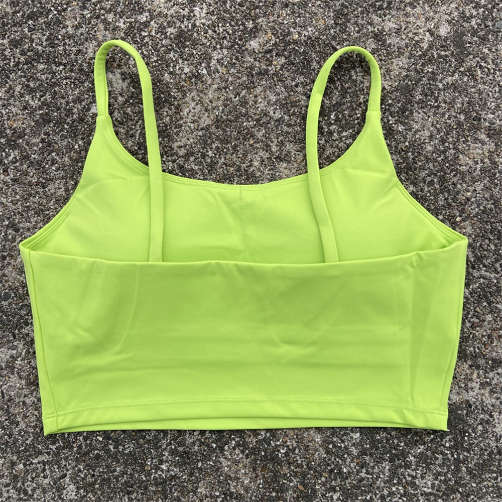 FlexCurve Backless High Impact Sports Bra Crop Top for Yoga, Running & Gym Workouts