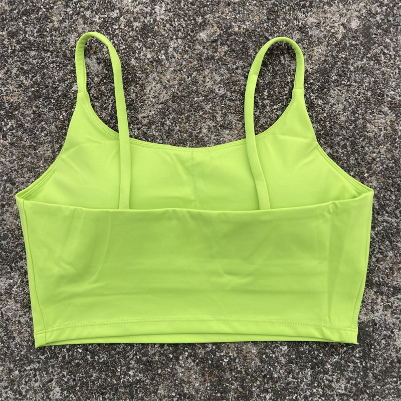 FlexCurve Backless High Impact Sports Bra Crop Top for Yoga, Running & Gym Workouts