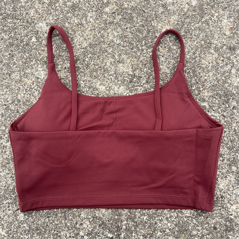 FlexCurve Backless High Impact Sports Bra Crop Top for Yoga, Running & Gym Workouts