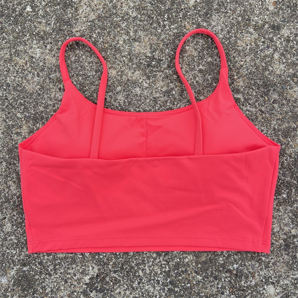 FlexCurve Backless High Impact Sports Bra Crop Top for Yoga, Running & Gym Workouts