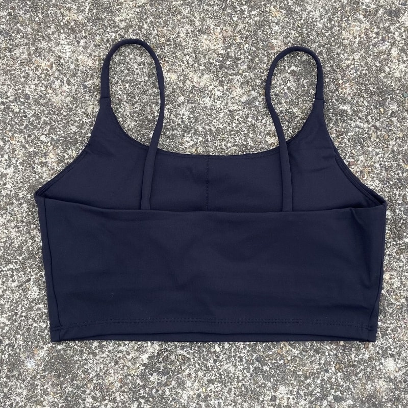 FlexCurve Backless High Impact Sports Bra Crop Top for Yoga, Running & Gym Workouts