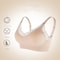 ComfortEase Seamless Nursing Bra – Breathable Maternity Bra for Easy Breastfeeding Support