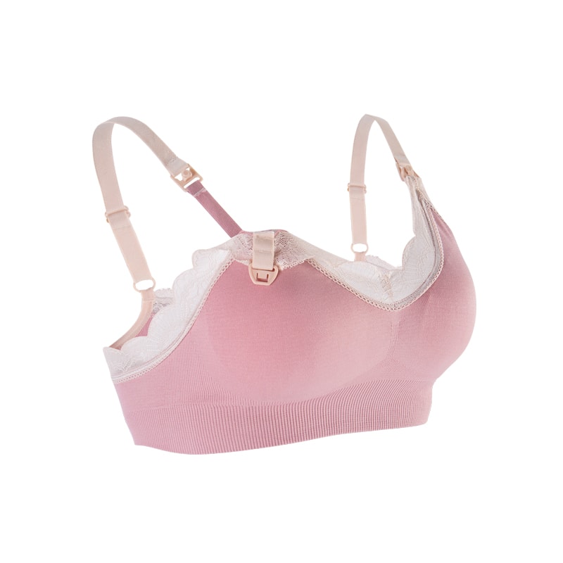 ComfortEase Seamless Nursing Bra – Breathable Maternity Bra for Easy Breastfeeding Support