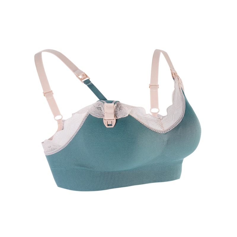 ComfortEase Seamless Nursing Bra – Breathable Maternity Bra for Easy Breastfeeding Support