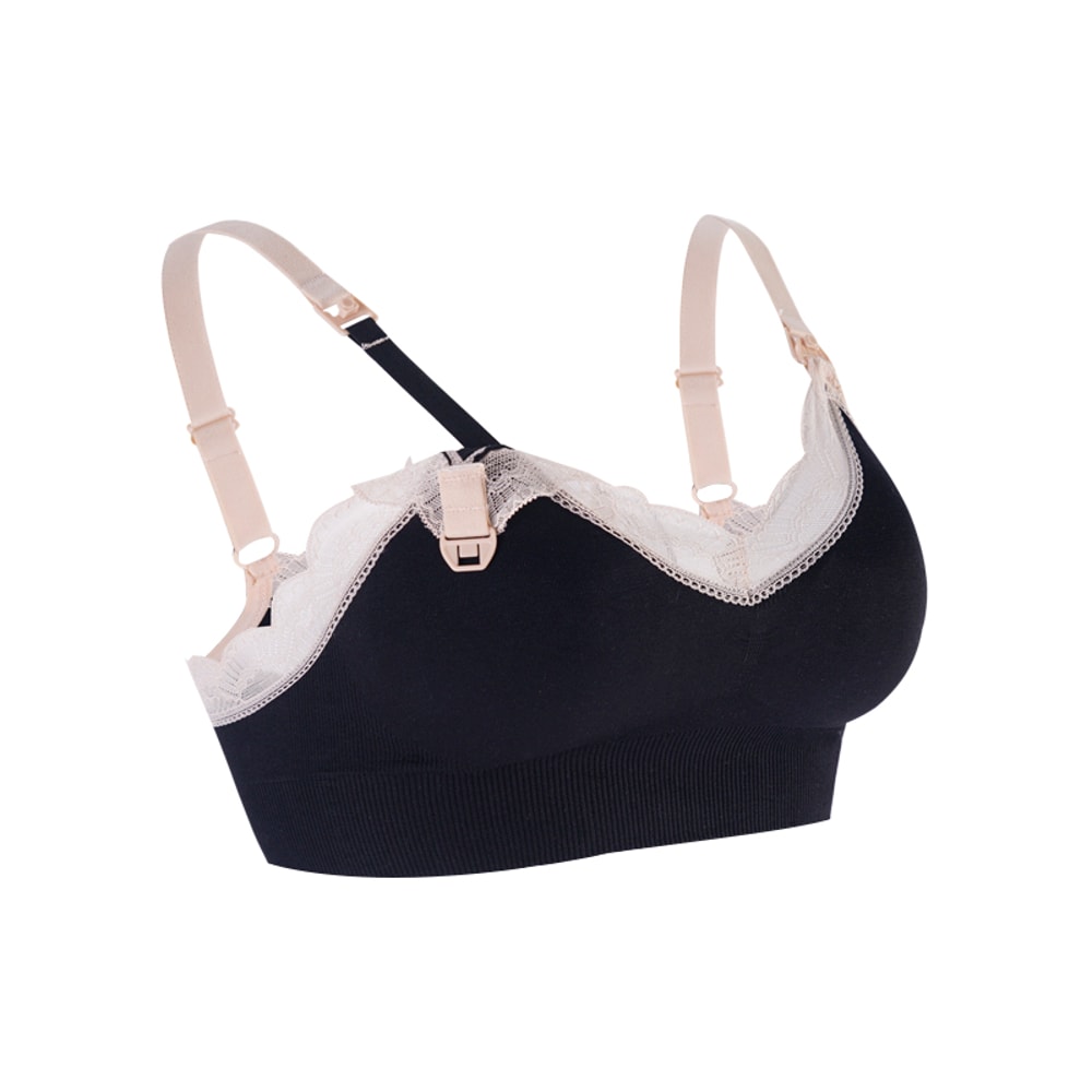 ComfortEase Seamless Nursing Bra – Breathable Maternity Bra for Easy Breastfeeding Support