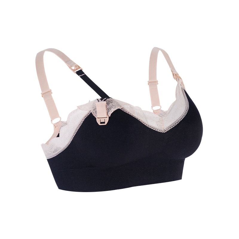ComfortEase Seamless Nursing Bra – Breathable Maternity Bra for Easy Breastfeeding Support