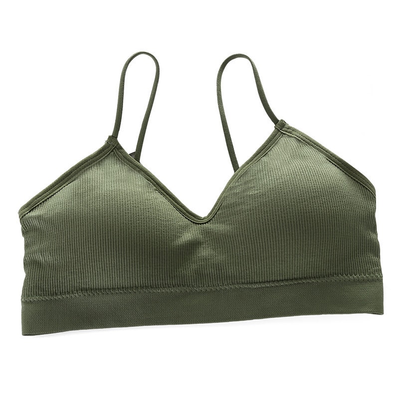 Premium Womens Breathable Yoga Womens Sports Bra Support Top With Quick Dry Padding 4