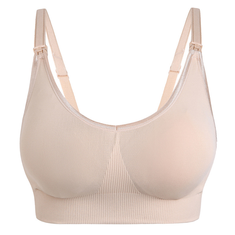 ComfortLift Seamless Nursing Bra For Pregnancy Breastfeeding Support 5