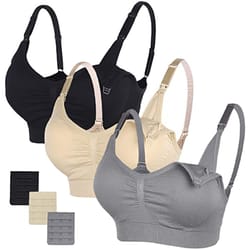 comfortlift seamless maternity nursing bra for breastfeeding support and all-day comfort