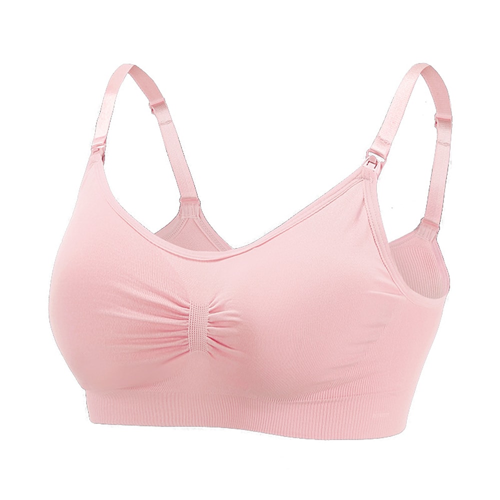 ComfortLift Seamless Maternity Nursing Bra for Breastfeeding Support and All-Day Comfort
