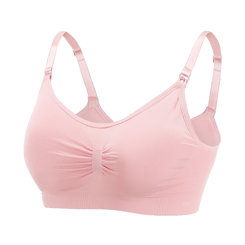 ComfortLift Seamless Maternity Nursing Bra for Breastfeeding Support and All-Day Comfort