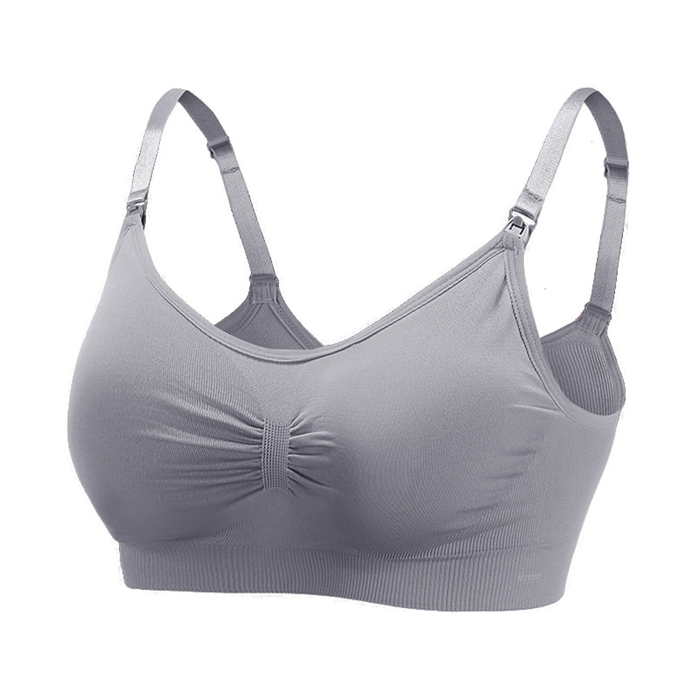 ComfortLift Seamless Maternity Nursing Bra for Breastfeeding Support and All-Day Comfort