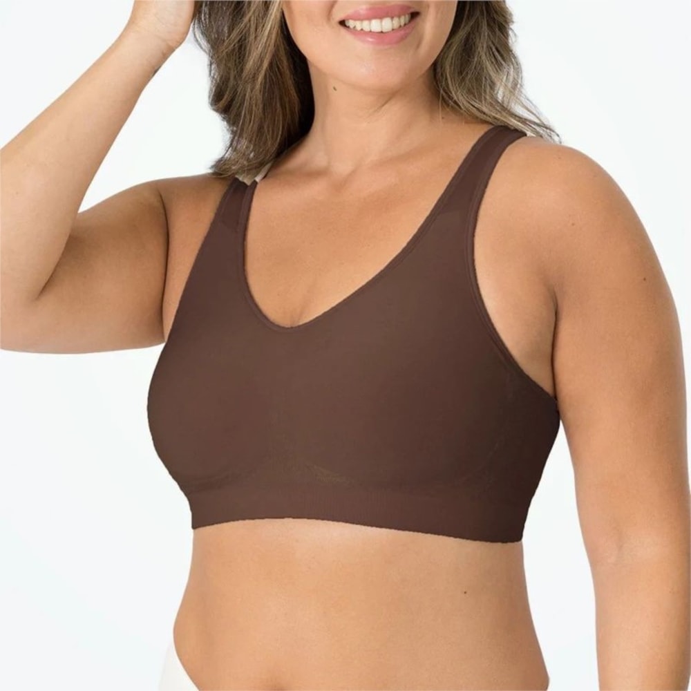 ComfortLift Wireless Shaper Bra – Seamless Push Up Support with Removable Pads