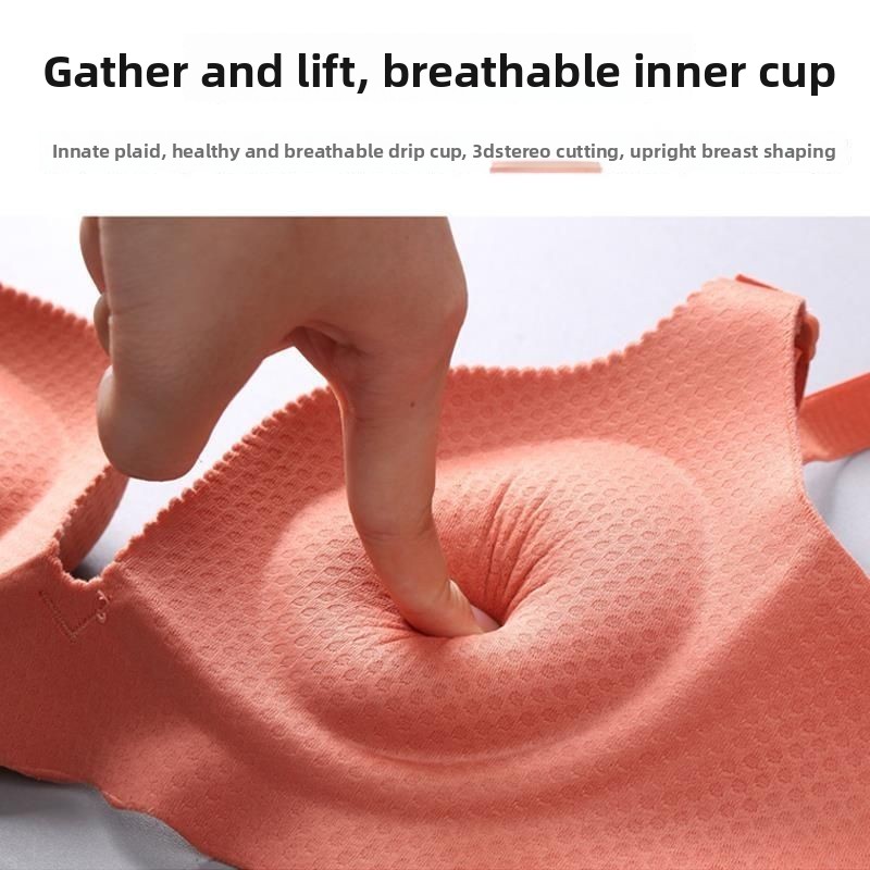 AeroLift Seamless Push Up Bra for Small Busts – Wireless T-Shirt Bra with Side Smoothing Support